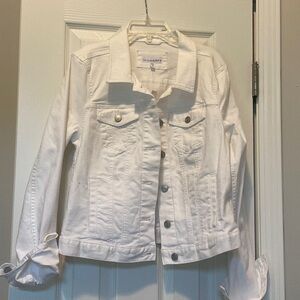 White Loft Jean Jacket